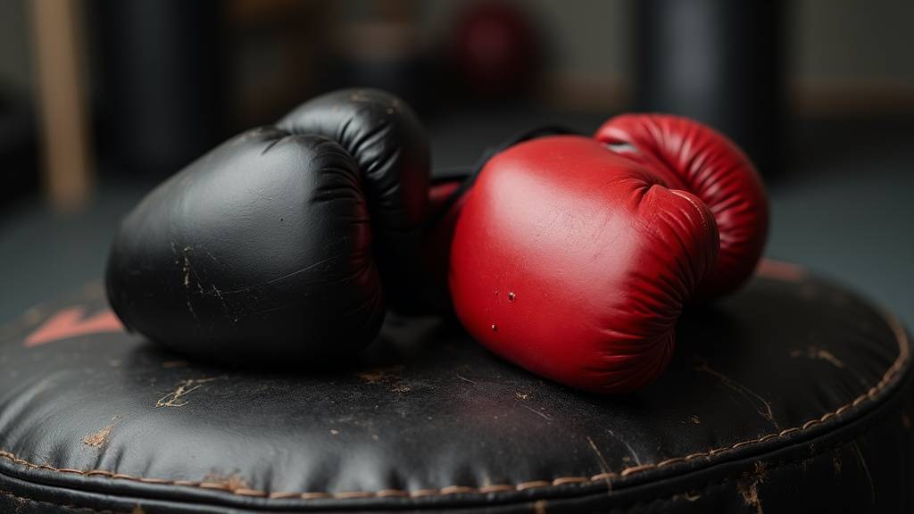 Matériaux de gants de MMA, cuir et coutures renforcées