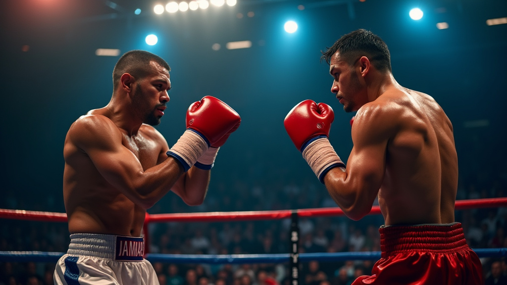 Combat de boxe entre Jaron Ennis et Xander Zayas au Barclays Center