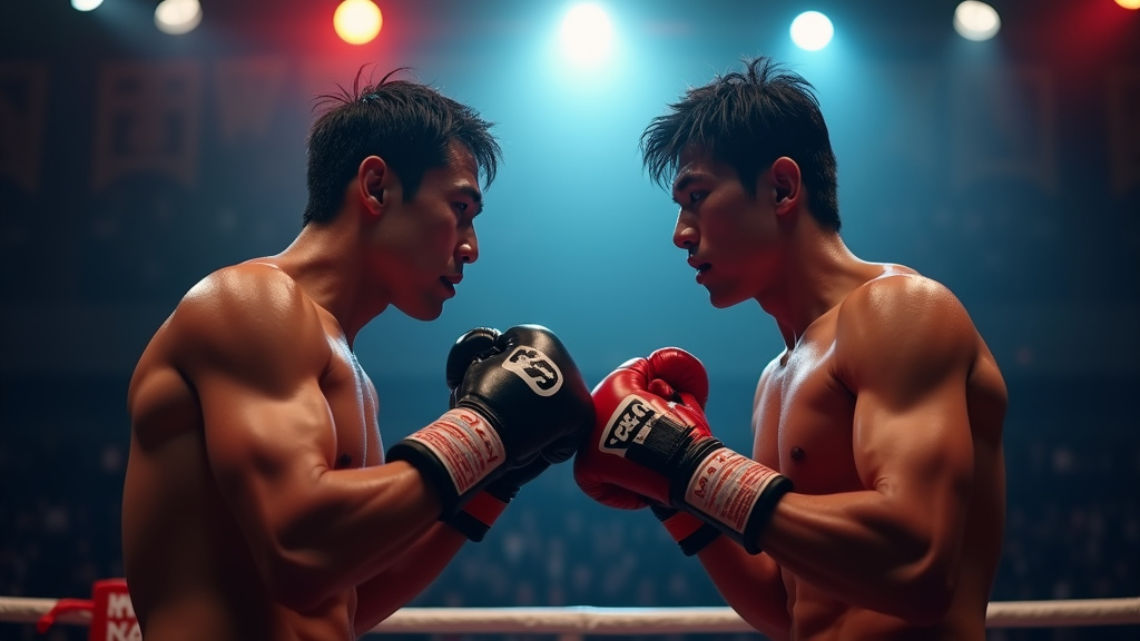 Naoya Inoue et Junto Nakatani lors de leur combat épique au Tokyo Dome
