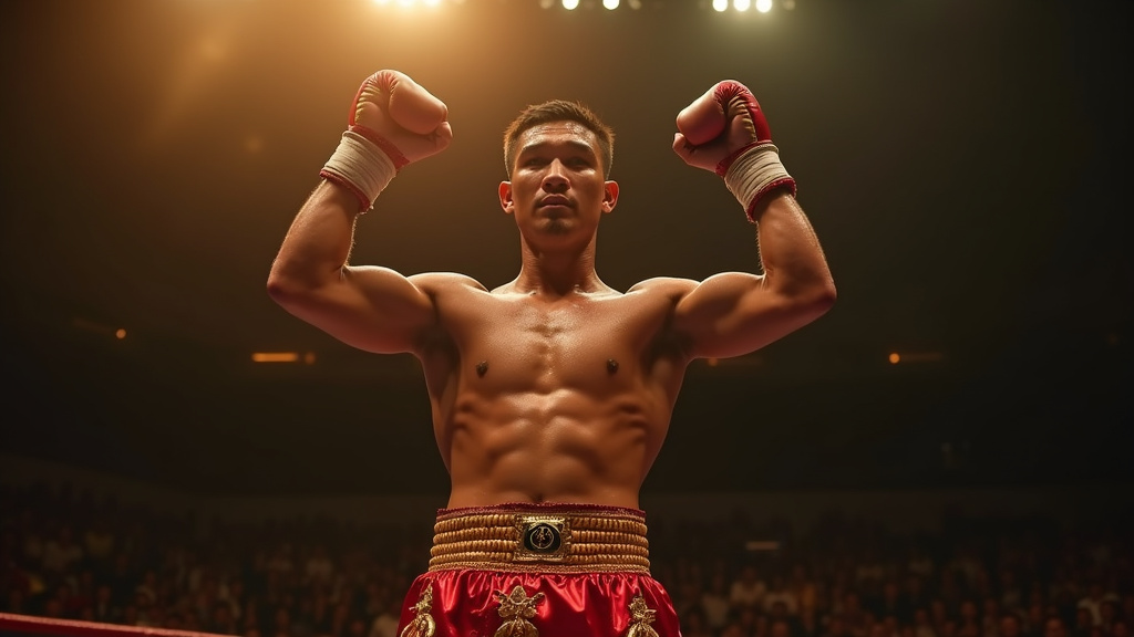 Jeune Buakaw Banchamek s'entraînant au camp Por Pramuk