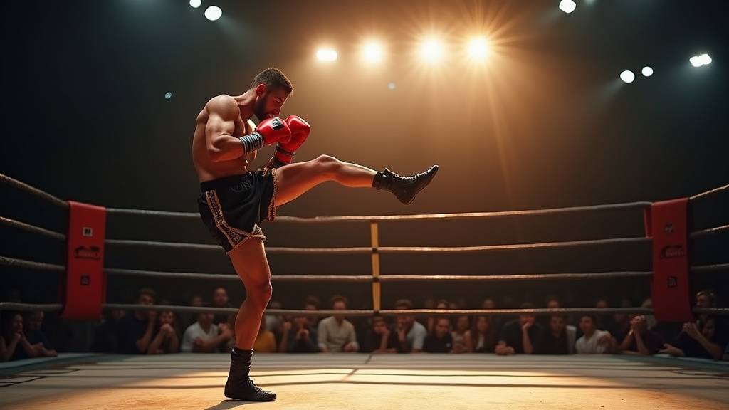 Ernesto Hoost lors d'un combat légendaire au K-1
