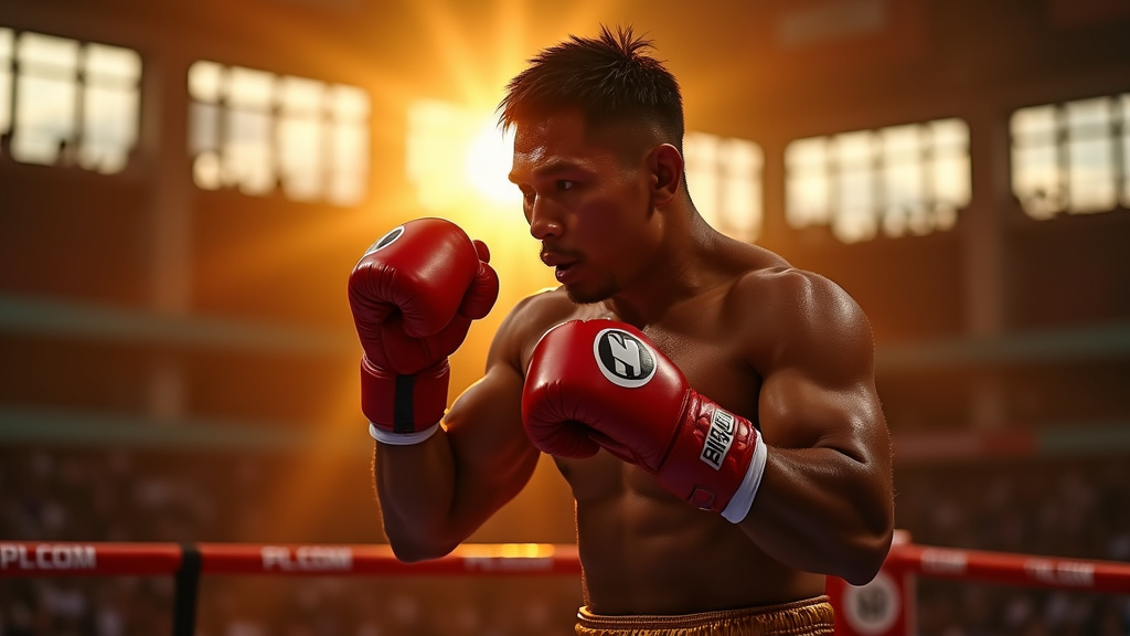 Affiche d'un combat mythique de Sagat Petchyindee