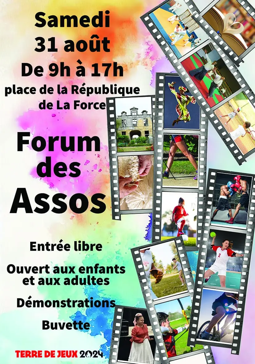 Forum des associations, club de boxe à La Force Forum des associations, club de boxe à La Force